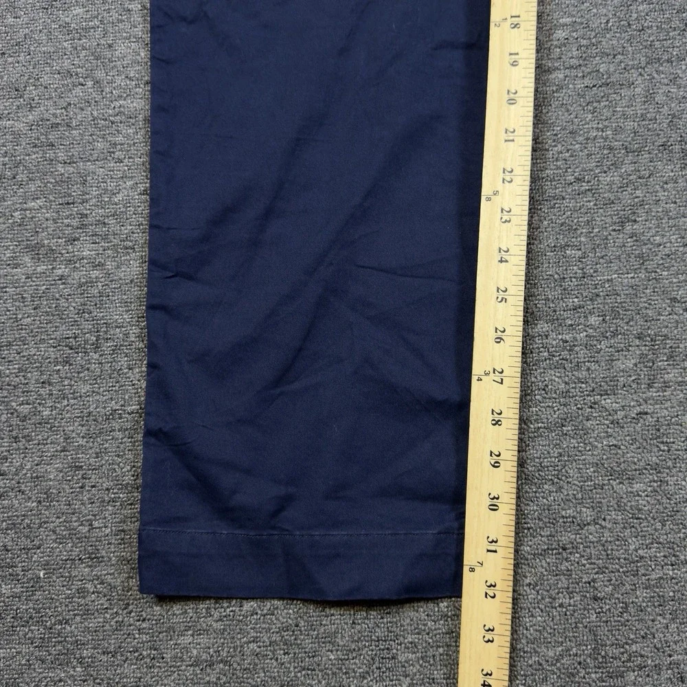 Polo Ralph Lauren Men's Stretch Straight Fit Chino Pants Size 34x32 Navy Classic